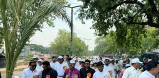 Raipur News : पाम संडे पर मसीहीजनों ने प्रभु यीशु के भजन गाते हुए निकाली रैली