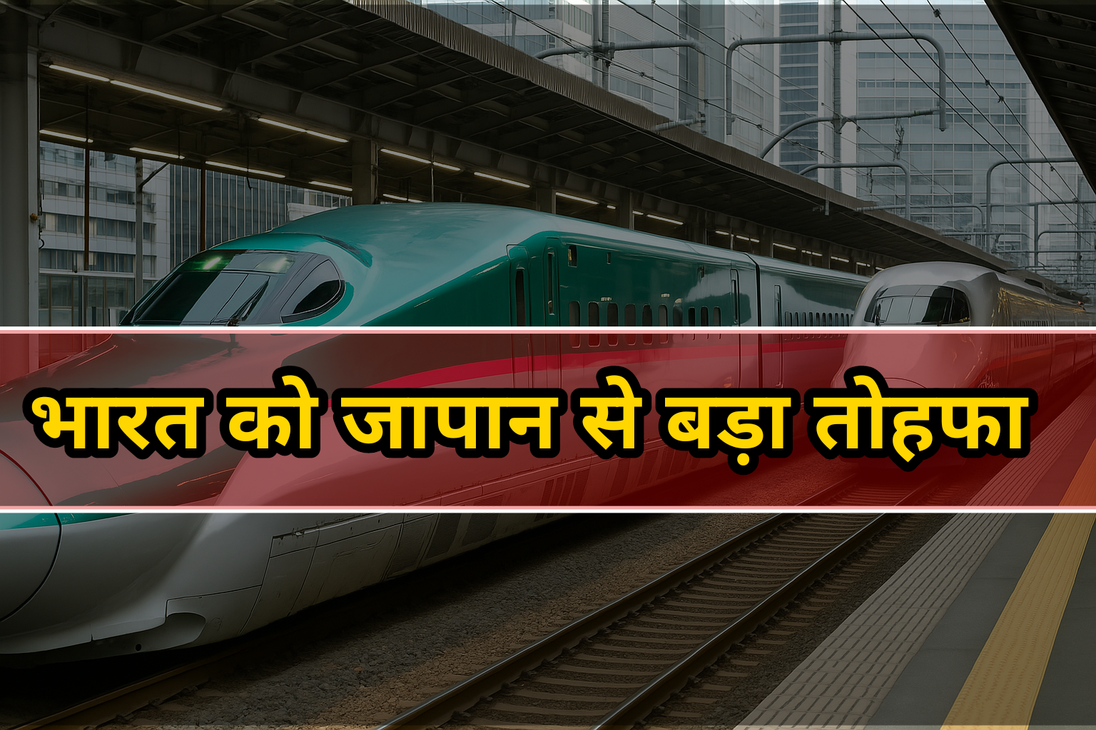 Bullet Train India : भारत को जापान से बड़ा तोहफा, फ्री में मिलेगी हाई-स्पीड बुलेट ट्रेन