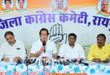 कुम्हारी टोल प्लाजा बना अवैध वसूली का अड्डा - कांग्रेस