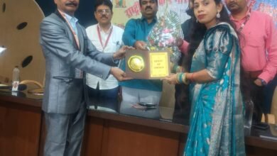 डॉ. भगवती साहू को राष्ट्रीय गौरव अवार्ड से किया गया सम्मनित
