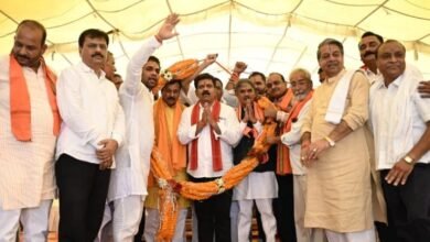 उपमुख्यमंत्री विजय शर्मा ने थानखम्हरिया को दी 7 करोड़ की विकास कार्यो की सौगात, करमु में मंदिर निर्माण का भूमि पूजन