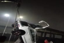 Google Map पर भरोसा पड़ा भारी, खाई में गिरी कार, बाल-बाल बची महिला की जान