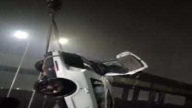 Google Map पर भरोसा पड़ा भारी, खाई में गिरी कार, बाल-बाल बची महिला की जान