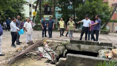 भारी वर्षा से प्रभावित क्षेत्रों का किया गया स्थलीय निरीक्षण, विधायक पुरंदर मिश्रा की तत्परता से राहत कार्यों में आई गति