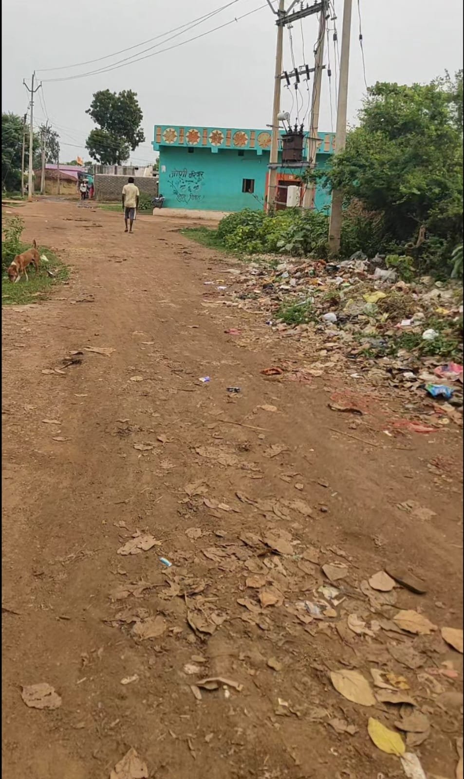 अहिवारा नगर पालिका के वार्ड 15 में कचरे से परेशान वार्डवासी