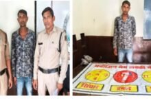 मीना बाजार में लूडो से जुआं खिलाते जुआड़ी गिरफ्तार