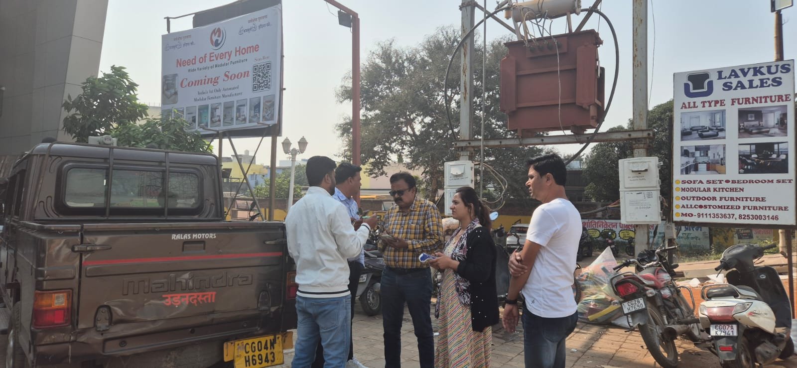 Raipur News : निगम जोन 5 स्वास्थ्य विभाग ने लवकुश फर्नीचर पर 2000 रूपये का किया जुर्माना