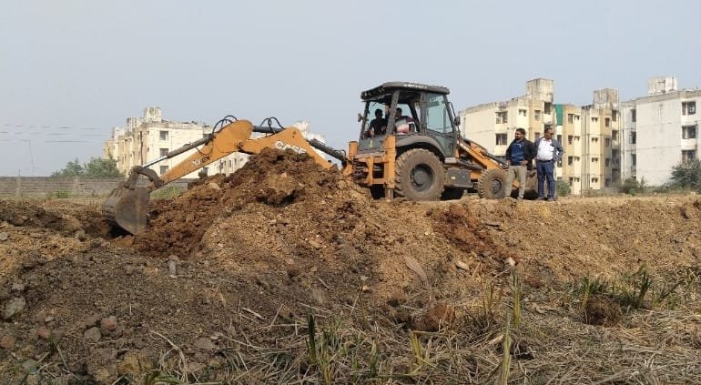 Raipur News : निगम ने रामनगर में अवैध प्लॉटिंग पर लगायी रोक, दर्ज होगी एफआईआर