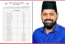 भाजपा अल्पसंख्यक मोर्चा की प्रदेश कार्यकारिणी घोषित, सैय्यद तथीर रज़ा को मिली प्रदेश उपाध्यक्ष की जिम्मेदारी