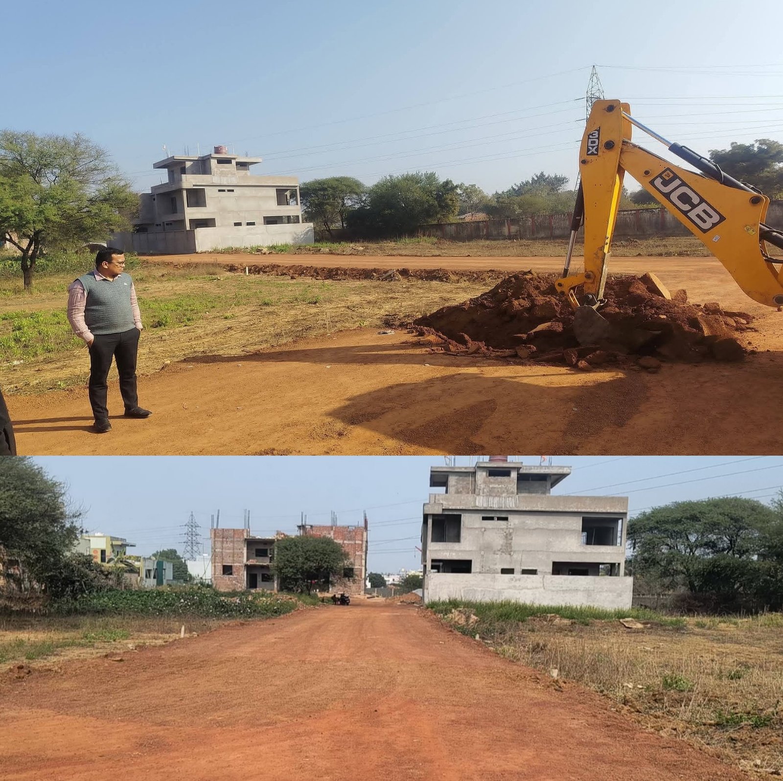 टेमरी में जिस अवैध प्लॉटिंग पर चला था प्रशासन का 'बुलडोजर', सड़क चंद दिनों में फिर बनकर तैयार, CEO के आदेश के बाद भी दोबारा कार्यवाही नही, रायपुर के बड़े सराफा कारोबारी से जुड़े तार