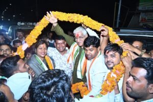 सरसीवा में पूर्व उपमुख्यमंत्री टी.एस. सिंहदेव का भव्य स्वागत, कांग्रेस कार्यकर्ताओं में दिखा उत्साह