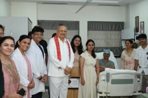 श्री मेडिशाइन हॉस्पिटल में वरिष्ठ ईएनटी विशेषज्ञ डॉ. अनुज जाऊलकर का सफल उपचार.
