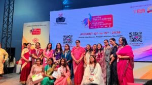 भारतीय व्यापार महोत्सव दिल्ली में छत्तीसगढ़ की उद्यमी महिलाओं का हुआ सम्मान – मधु अरोरा